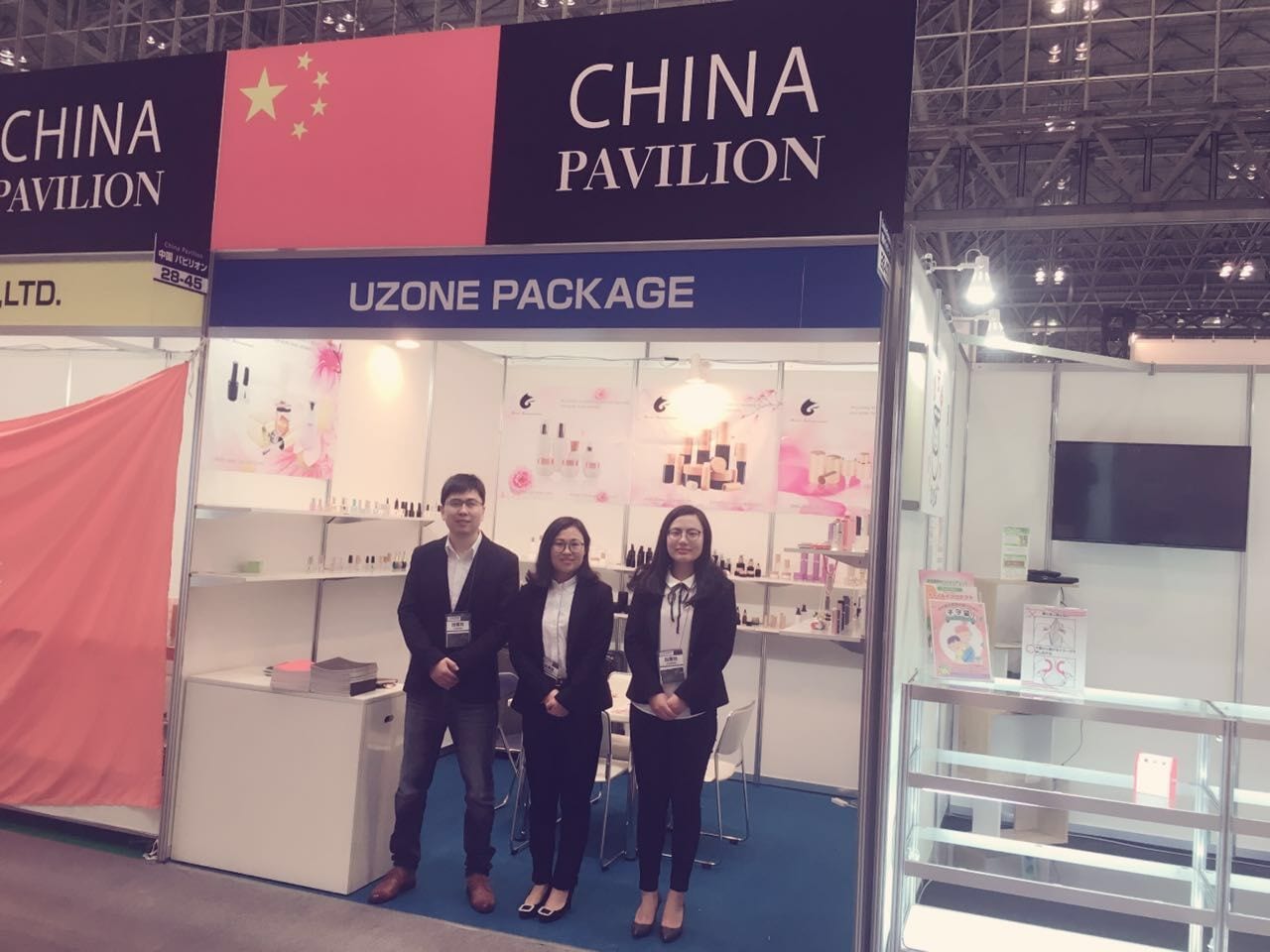 Uzone Package at Trade Show in Japan, Jan 2018